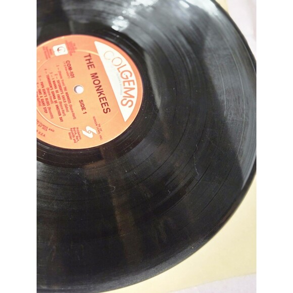 THE MONKEES self titled classic early Rock LP on Colgems COM-101 RE 1966 Used - Picture 7 of 13